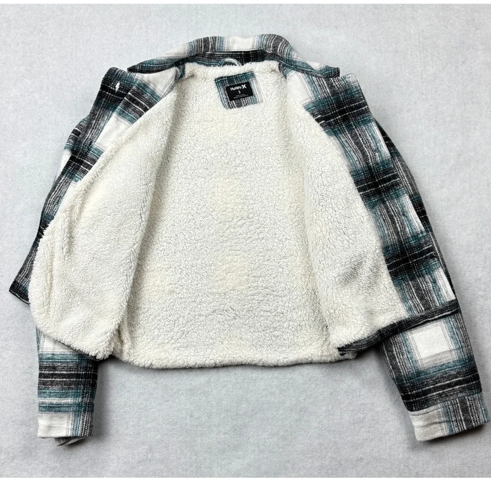 Hurley plaid shacket